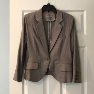 Olivia Moon - Gray linen blazer - Sz Medium